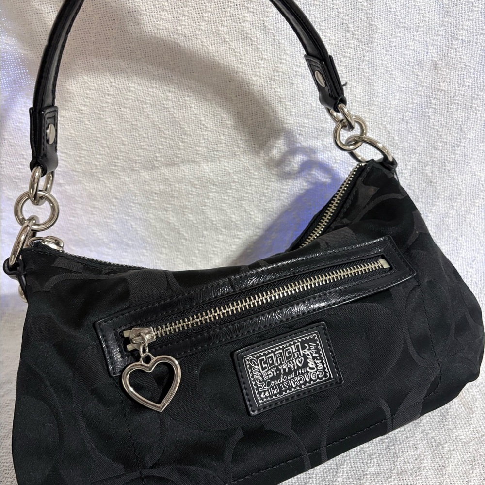 Coach Black Shoulder Purse